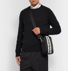 Givenchy - Logo-Appliquéd Leather Messenger Bag - Black