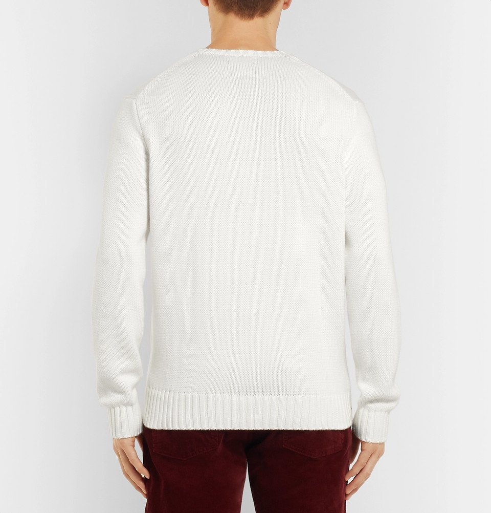 Polo Ralph Lauren - Cotton Sweater - Men - White