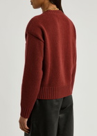 Aexae Cashmere Cardigan Dark Red