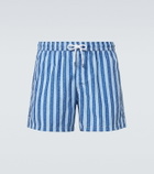 Fedeli Madeira striped swim trunks