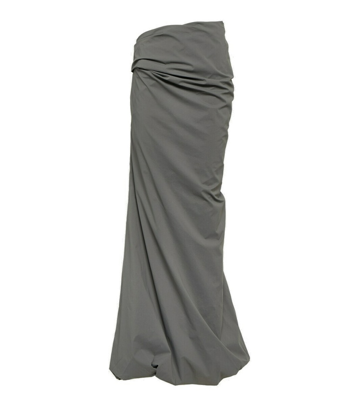 Photo: Entire Studios Asymmetrical draped maxi skirt