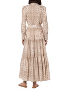 MC2 Saint Barth Woman Beige Bandanna Cotton Dress Jensen