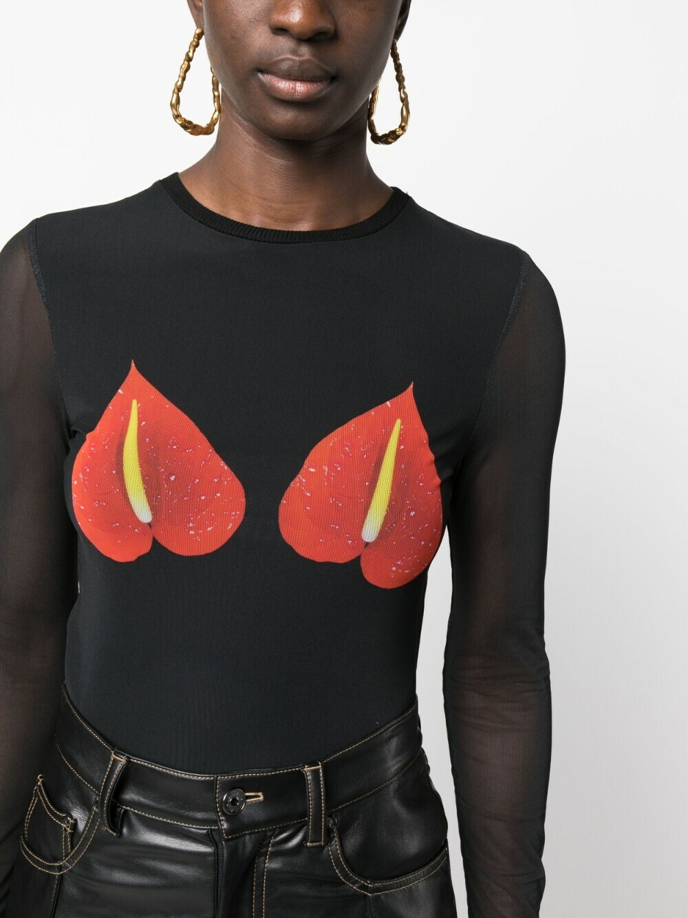 LOEWE - Flower Print Top Loewe