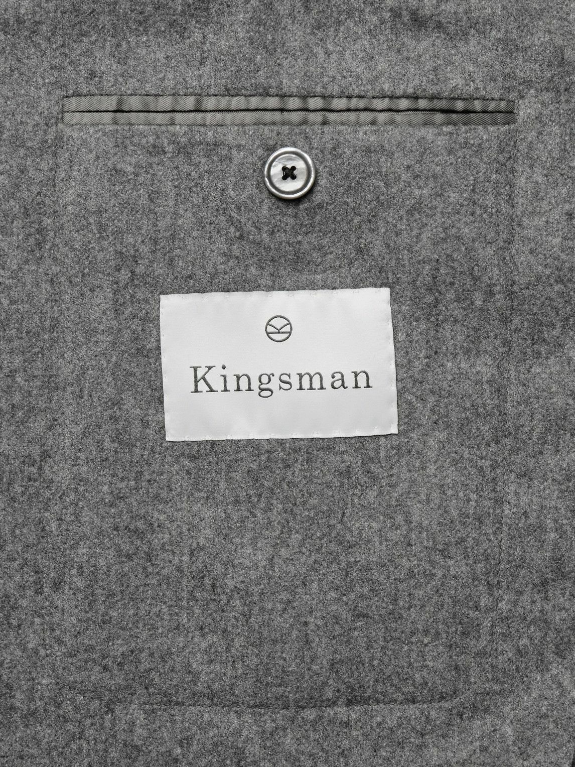 Kingsman - Slim-Fit Cashmere-Felt Blazer - Gray