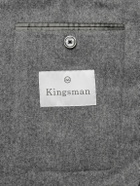 Kingsman - Slim-Fit Cashmere-Felt Blazer - Gray