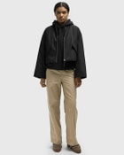 CLOSED BOMBER Black Womens Windbreaker