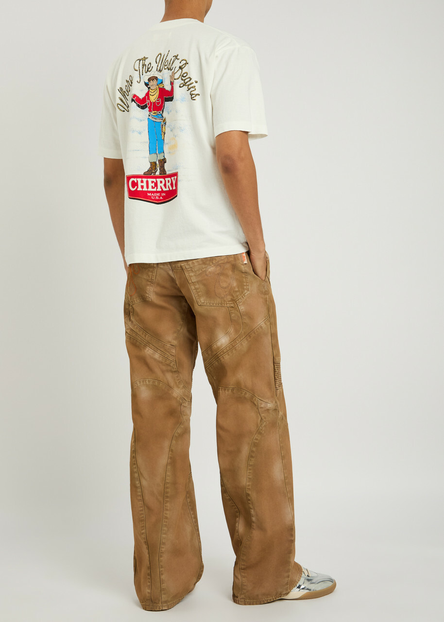 CHERRY LOS ANGELES ★ Where The West Begins Tシャツ CHERRY LOS ANGELES Where The West Begins Cotton-Jersey T