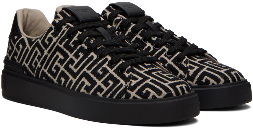 Balmain Black B-Court Sneakers Balmain