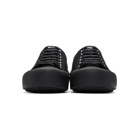 Jil Sander Black Canvas Sneakers