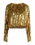 Jucca Womens Top in Gold