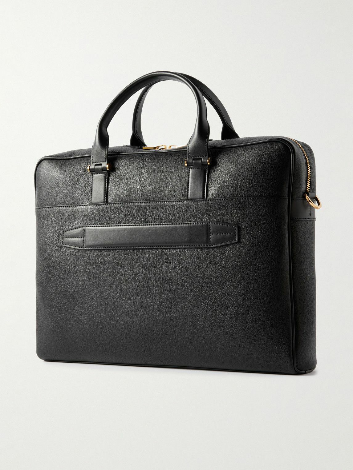 TOM FORD - Full-Grain Leather Briefcase TOM FORD