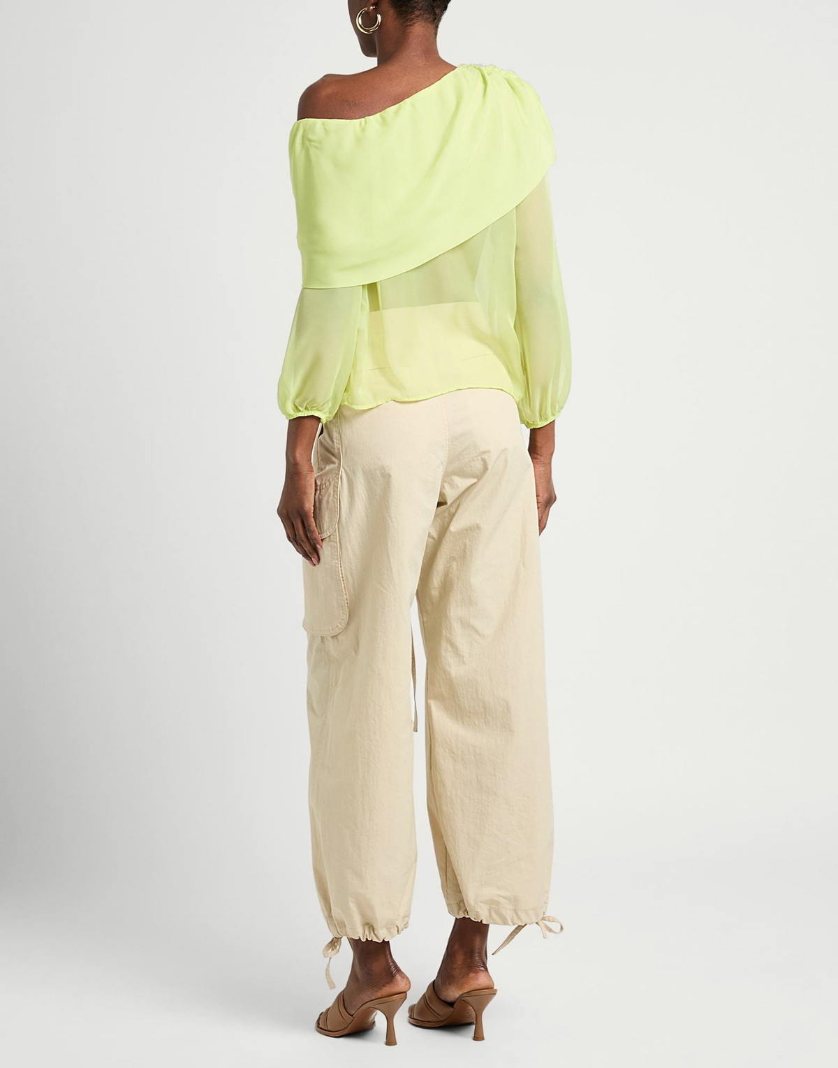 Jijil Womens Top Lime in Green