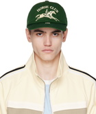 Kijun Green 'Horse Club' Cap