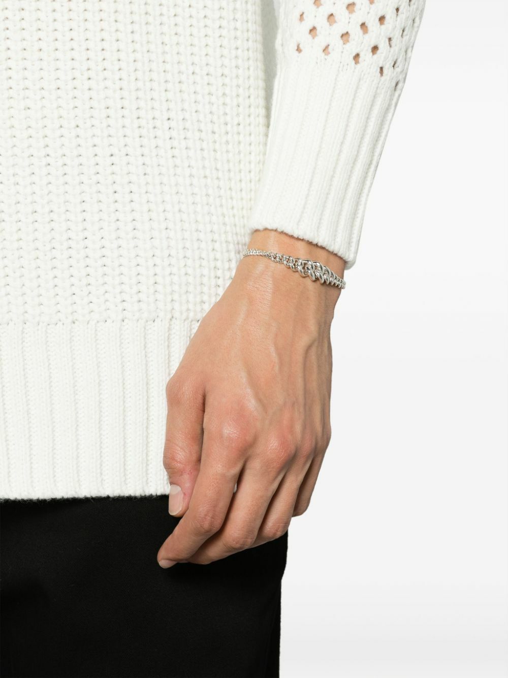 MAOR Sterling Silver Curb Link Bracelet