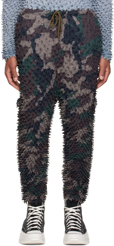 Photo: Doublet Khaki Shibori Trousers