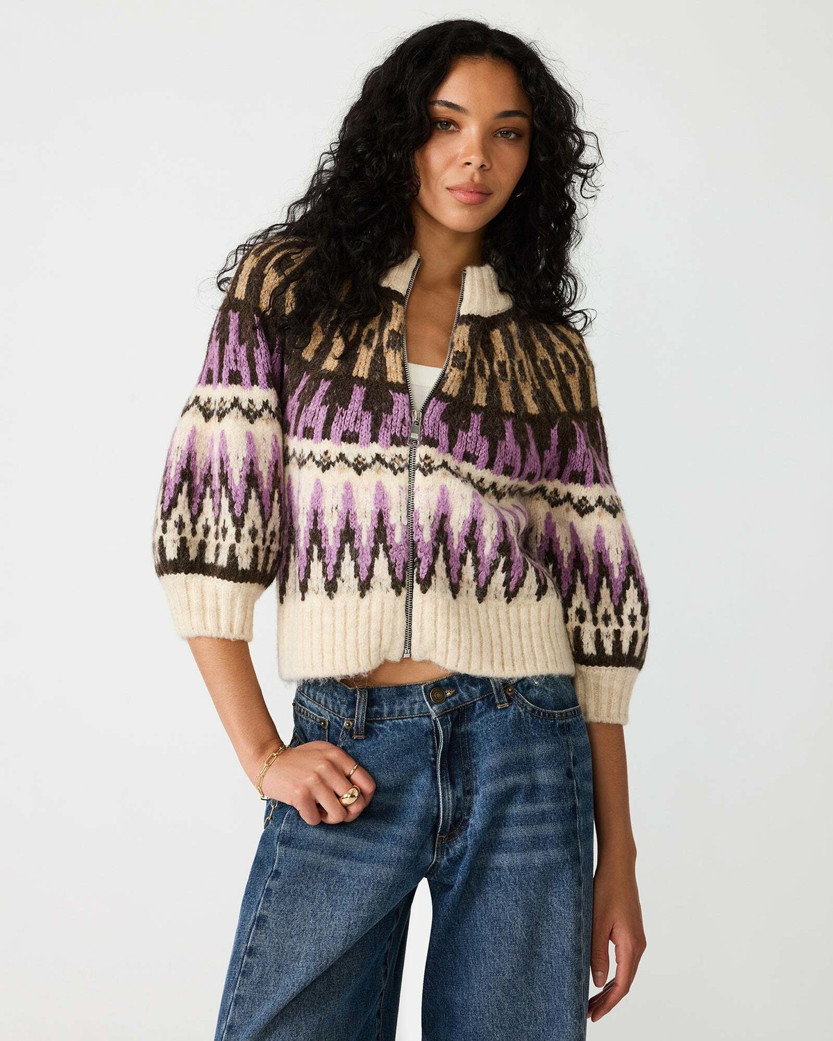 Steve Madden Adley Sweater in Multicolor
