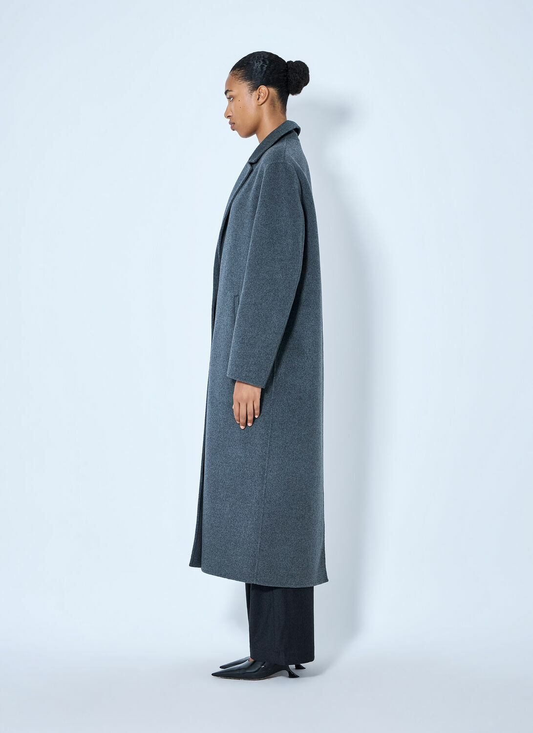 RÓHE Double-Faced Wool Long Coat