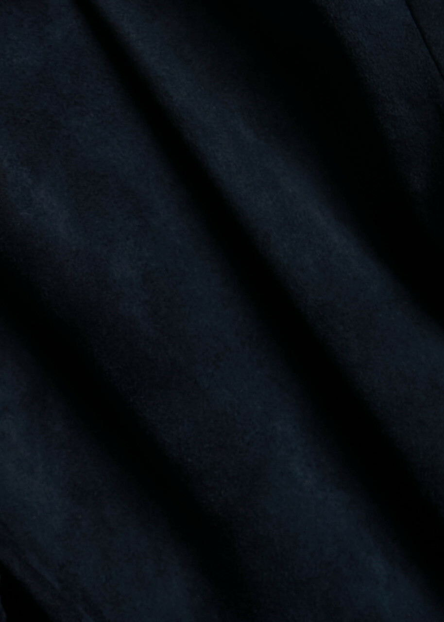 Stouls 05 Stretch-suede T-shirt Navy