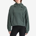 Nike Women's Tech Fleece Oversized Hoodie in Green/Black
