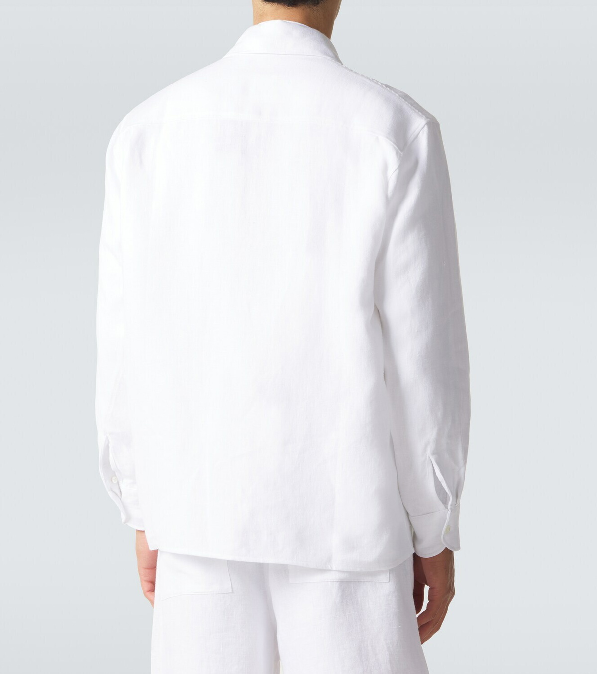 Saman Amel Linen overshirt