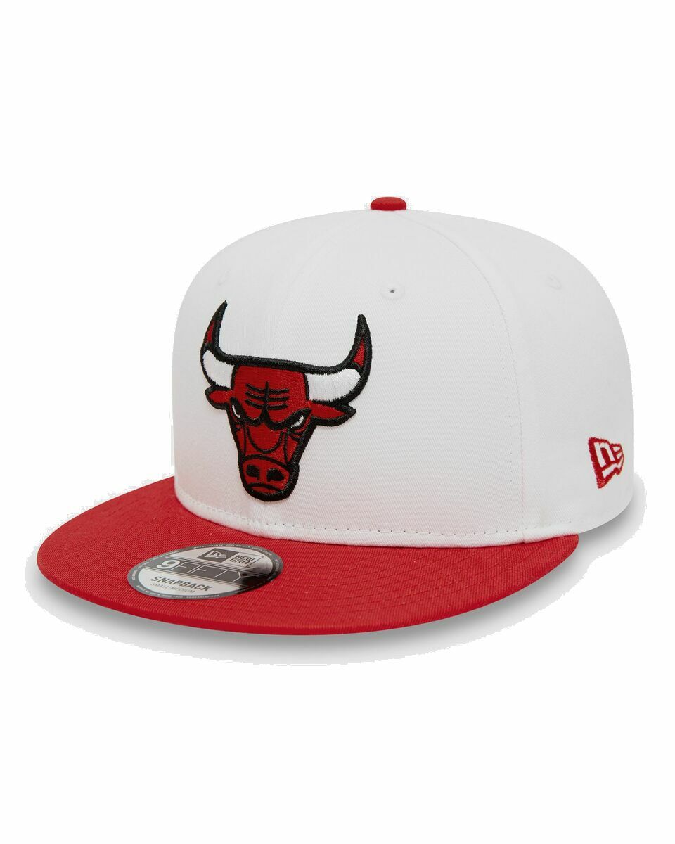 Photo: New Era White Crown Patches 9 Fifty Chicago Bulls White - Mens - Caps