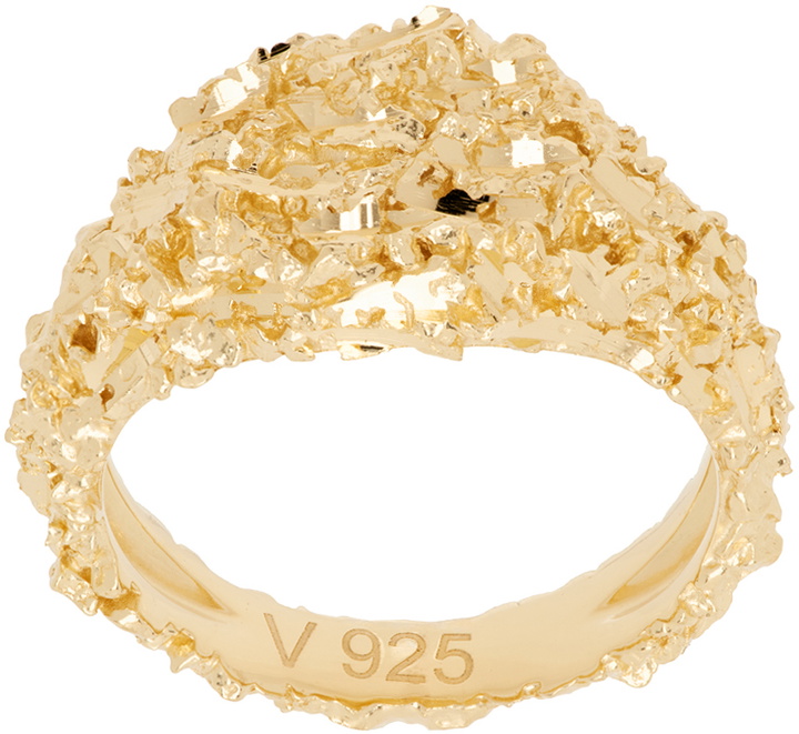 Photo: Veneda Carter SSENSE Exclusive Gold VC001 Ring