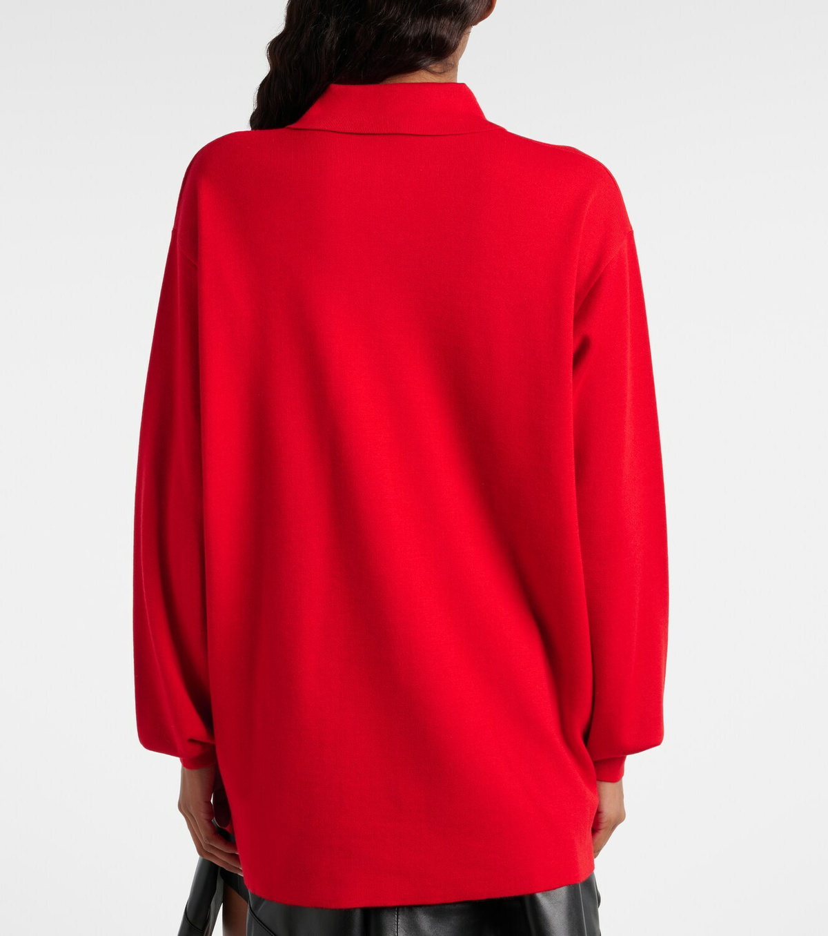 Loewe Double L cashmere-blend polo sweater