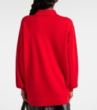 Loewe Double L cashmere-blend polo sweater