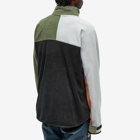 KAVU Men's Winter Throwshirt Half Zip Fleece in Clutter Color