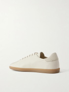 Zegna - 232 Full-Grain Leather Sneakers - White