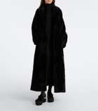 Mou Shearling-lined calf hair clogs