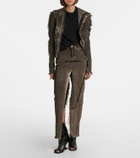 Rick Owens Cropped Level cotton jersey T-shirt