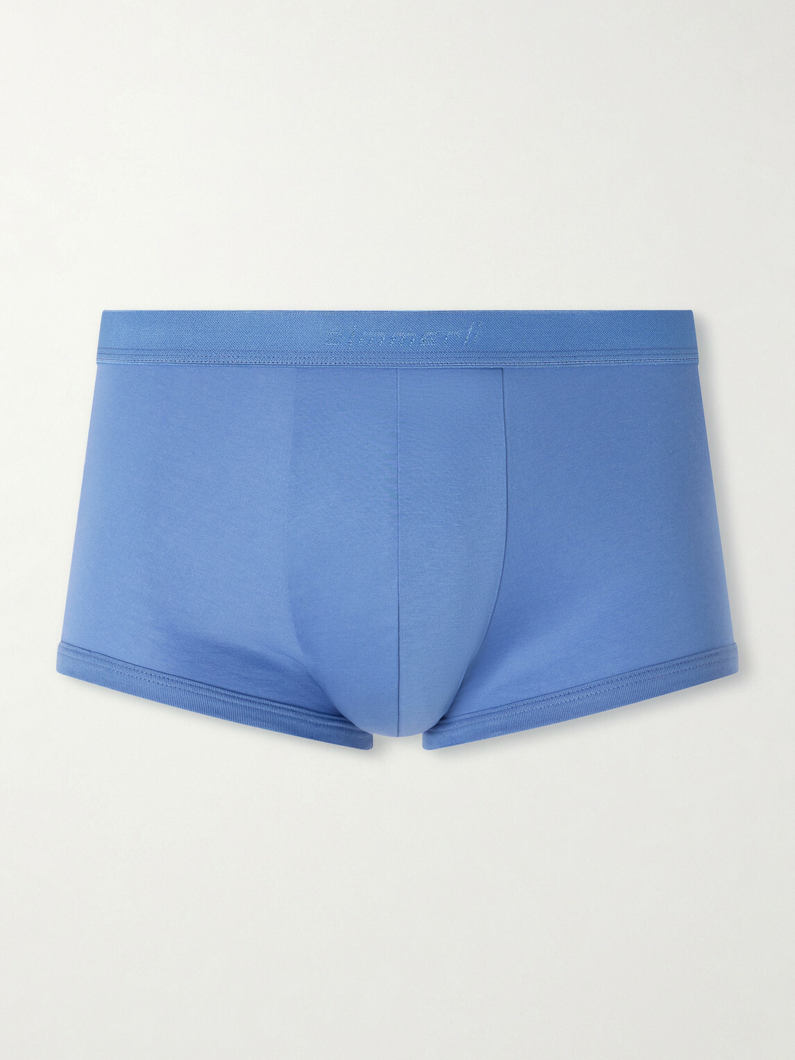 Zimmerli - Sea Island Cotton Boxer Briefs - Blue