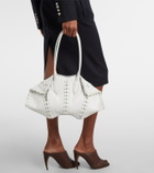 McQueen Manta Medium leather shoulder bag