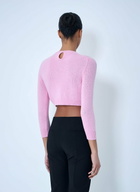 Jil Sander Cropped Knit Sweater