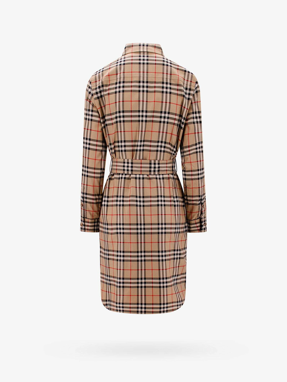 Burberry Dress Beige Womens Burberry