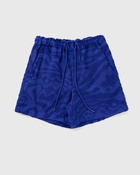 Oas Rapture Terry Shorts Blue - Mens - Casual Shorts