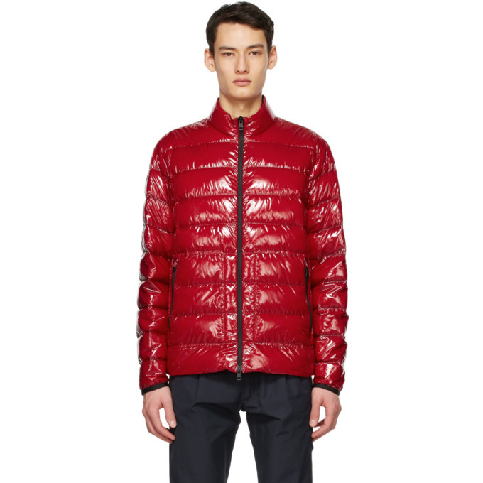 Photo: Moncler Red Down Agar Jacket