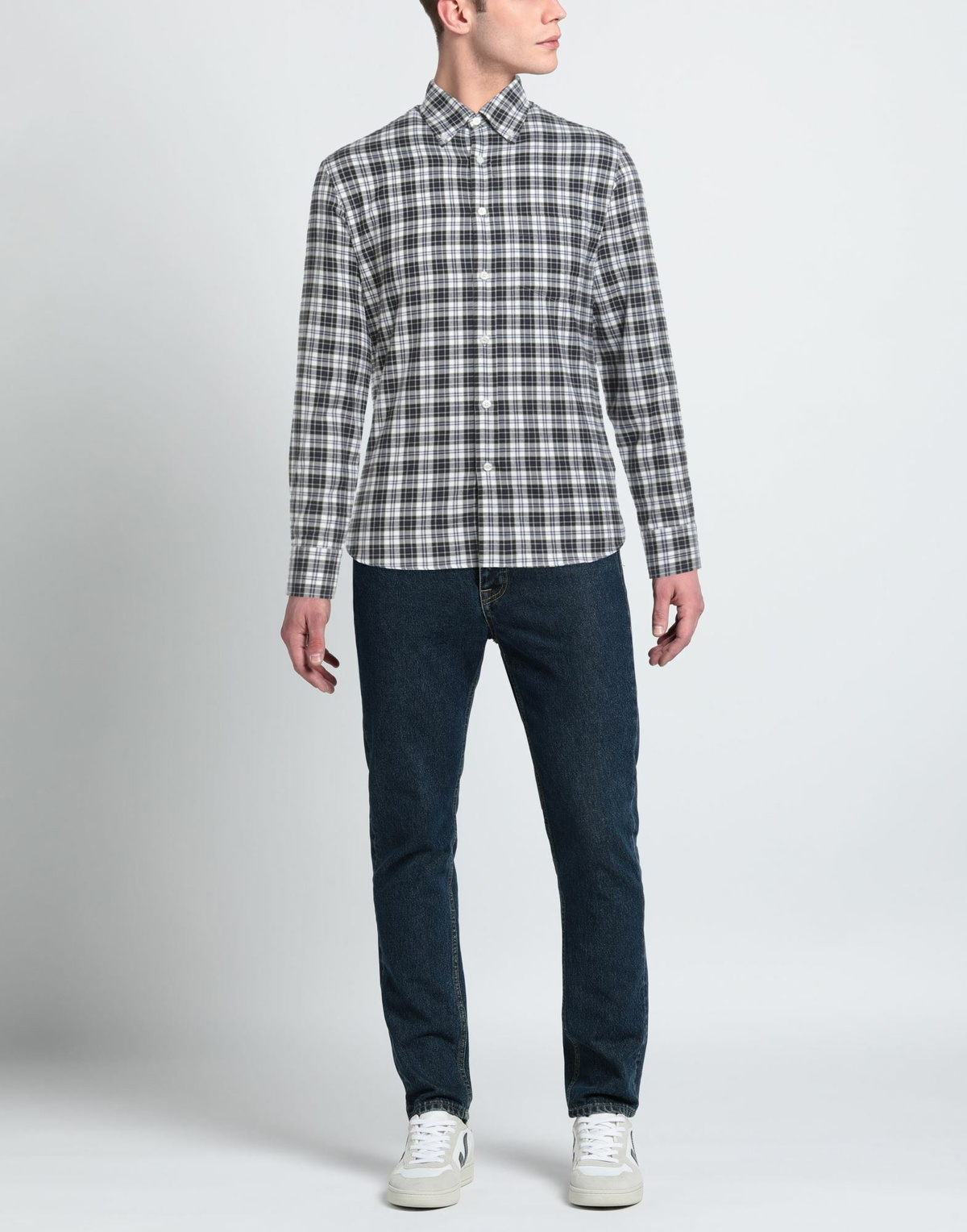 Dunhill Mens Shirt Midnight in Blue