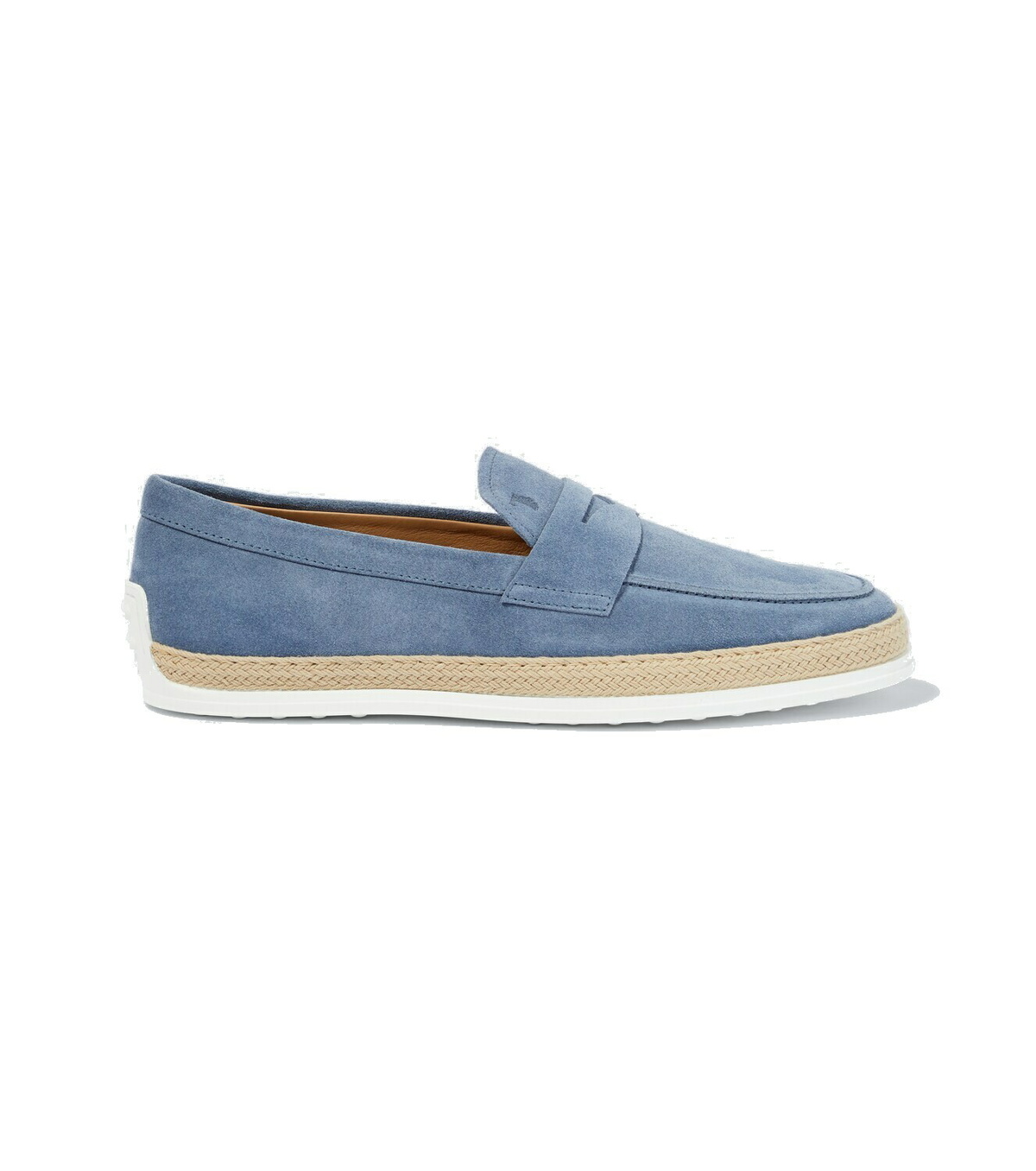 tod's suede loafers womens