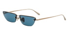 Linda Farrow Cleo - Light Gold / Aqua Sunglasses