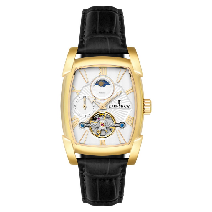 Photo: Thomas Earnshaw Kensington White Dial Mens Watch ES-8296-03