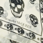 Alexander McQueen Men's Skull Scarf in Ivory/Black