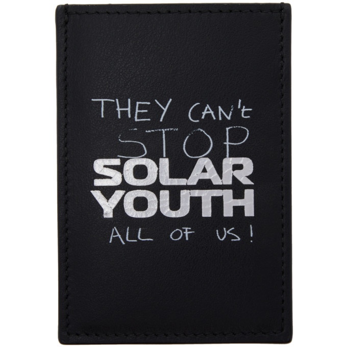 Photo: Raf Simons Black Solar Youth Card Holder
