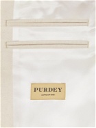 Purdey - Mayfair Herringbone Cotton-Blend Blazer - Neutrals