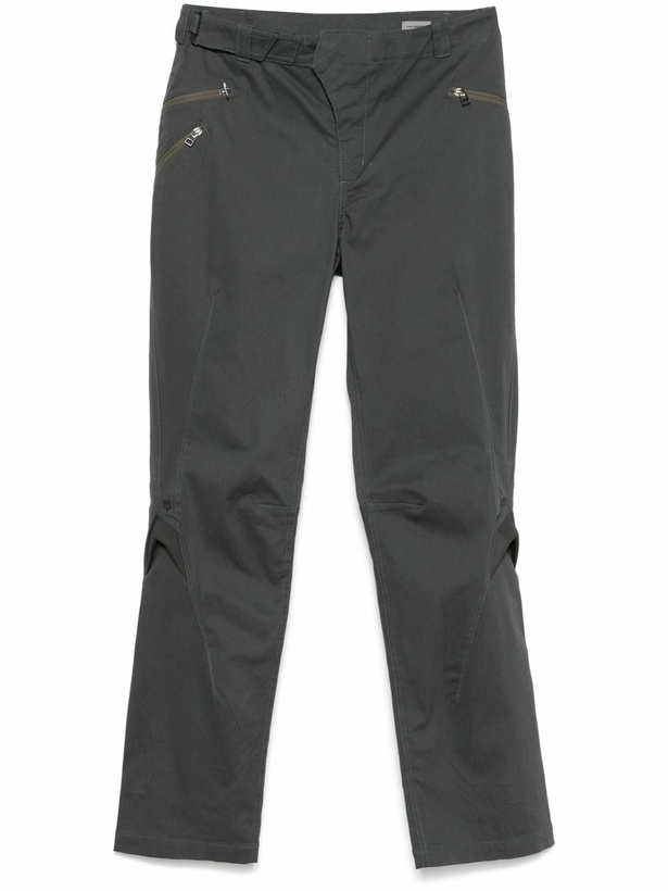 Kiko Kostadinov Gray Rune Trousers Kiko Kostadinov