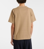 The Row Orlan cotton and silk-blend T-shirt