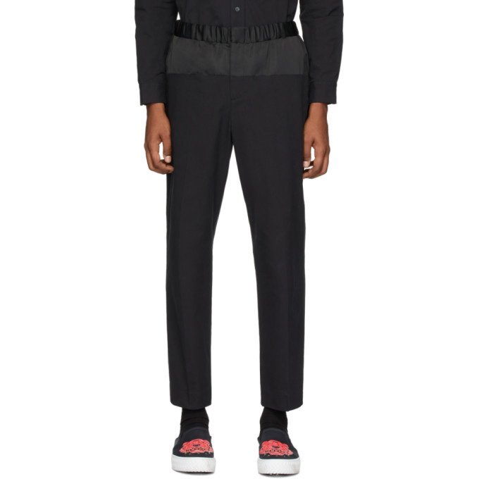 Photo: Kenzo Black Patched Trousers