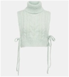 Cecilie Bahnsen - Ivanka mohair and wool sweater vest