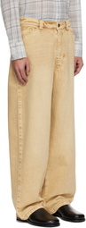 Carter Young Beige Big Ben Jeans